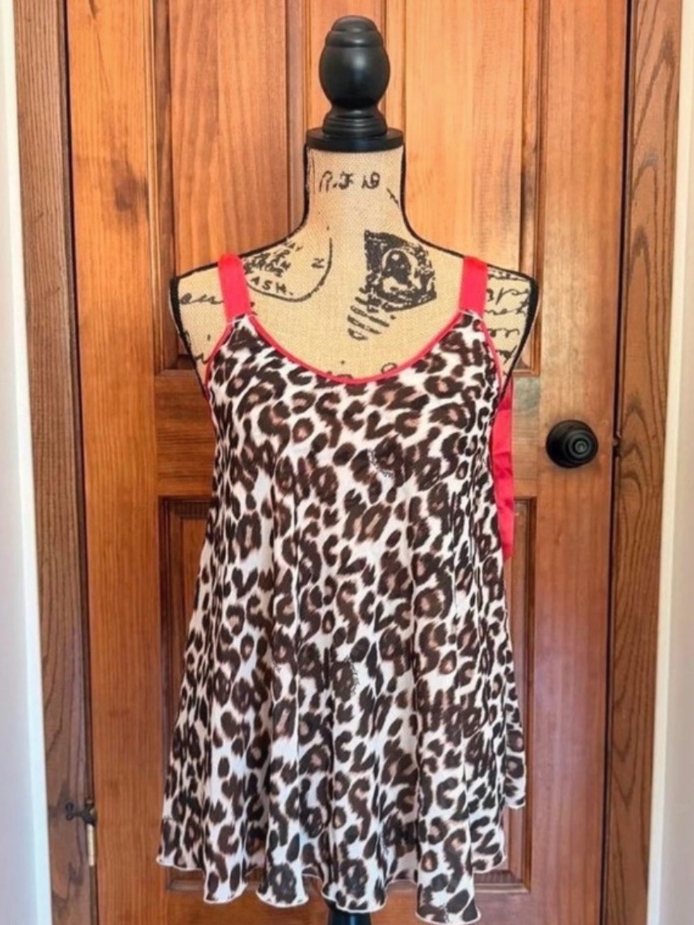 Women’s S, Victoria’s Secret, Leopard Babydoll Top